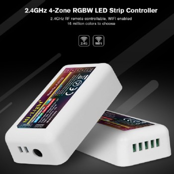 LED RGBW Strip Controller 4 Zone 2.4G WIFI WLAN Smartphone APP Streifen